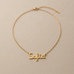Spanish Name Necklace - Personalised Name Jewellery | Collar con nombre