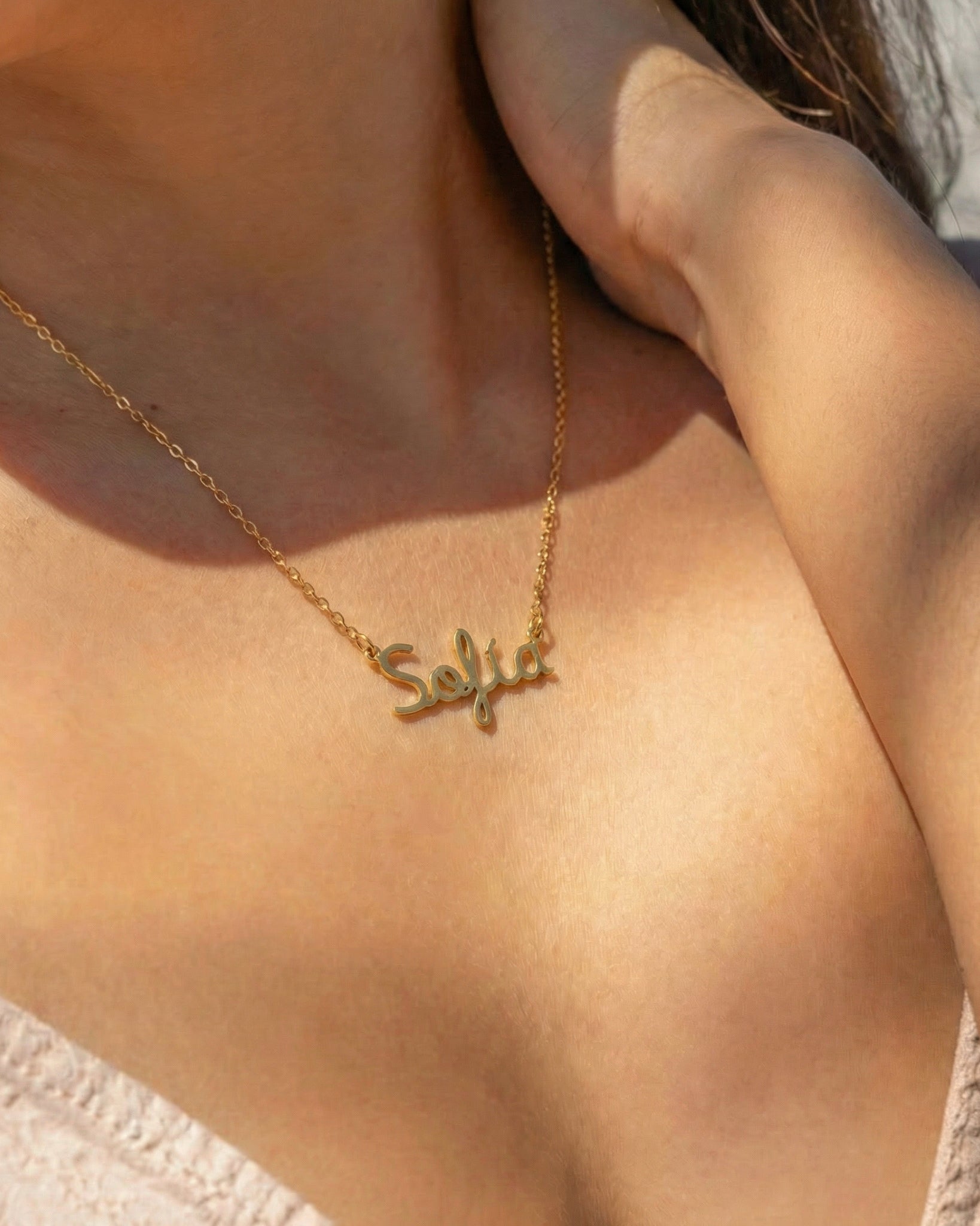 Spanish Name Necklace - Personalised Name Jewellery | Collar con nombre