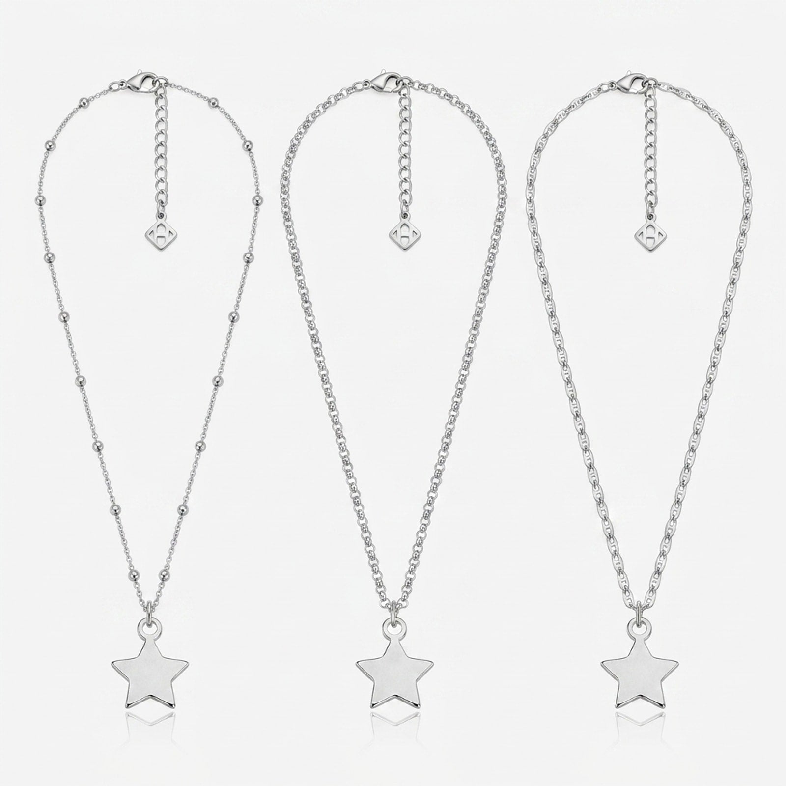 Star Charm Necklace & Bracelet