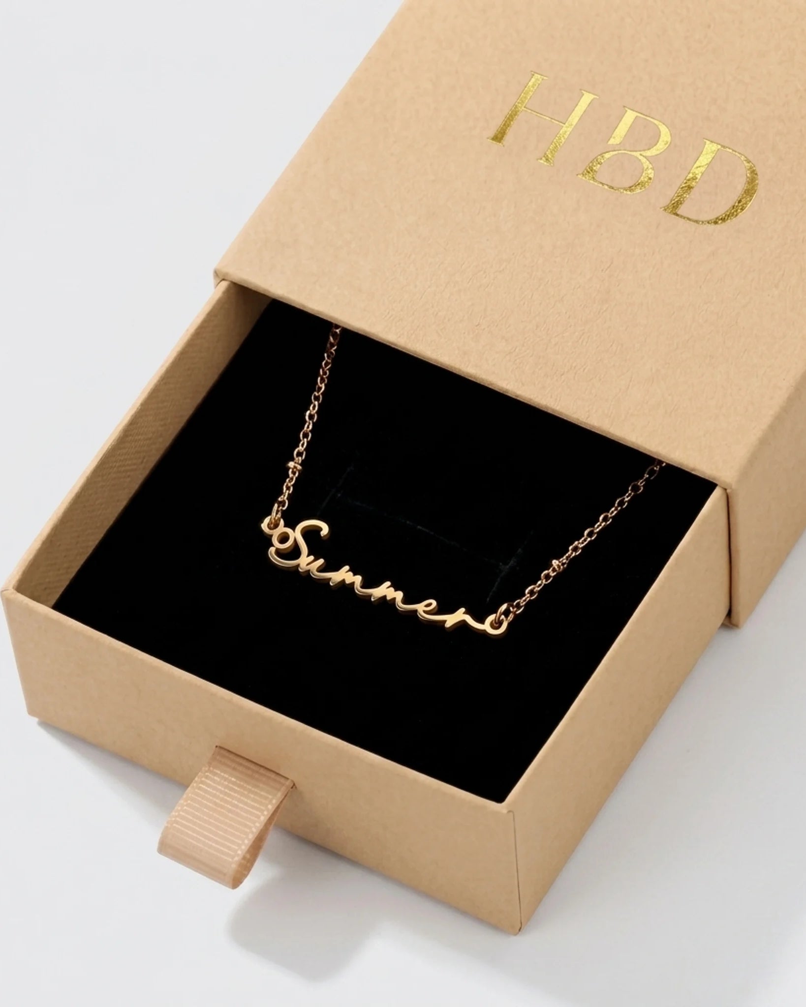 Summer Name Necklace | 18ct Gold, Silver & Vermeil | Ready to Ship