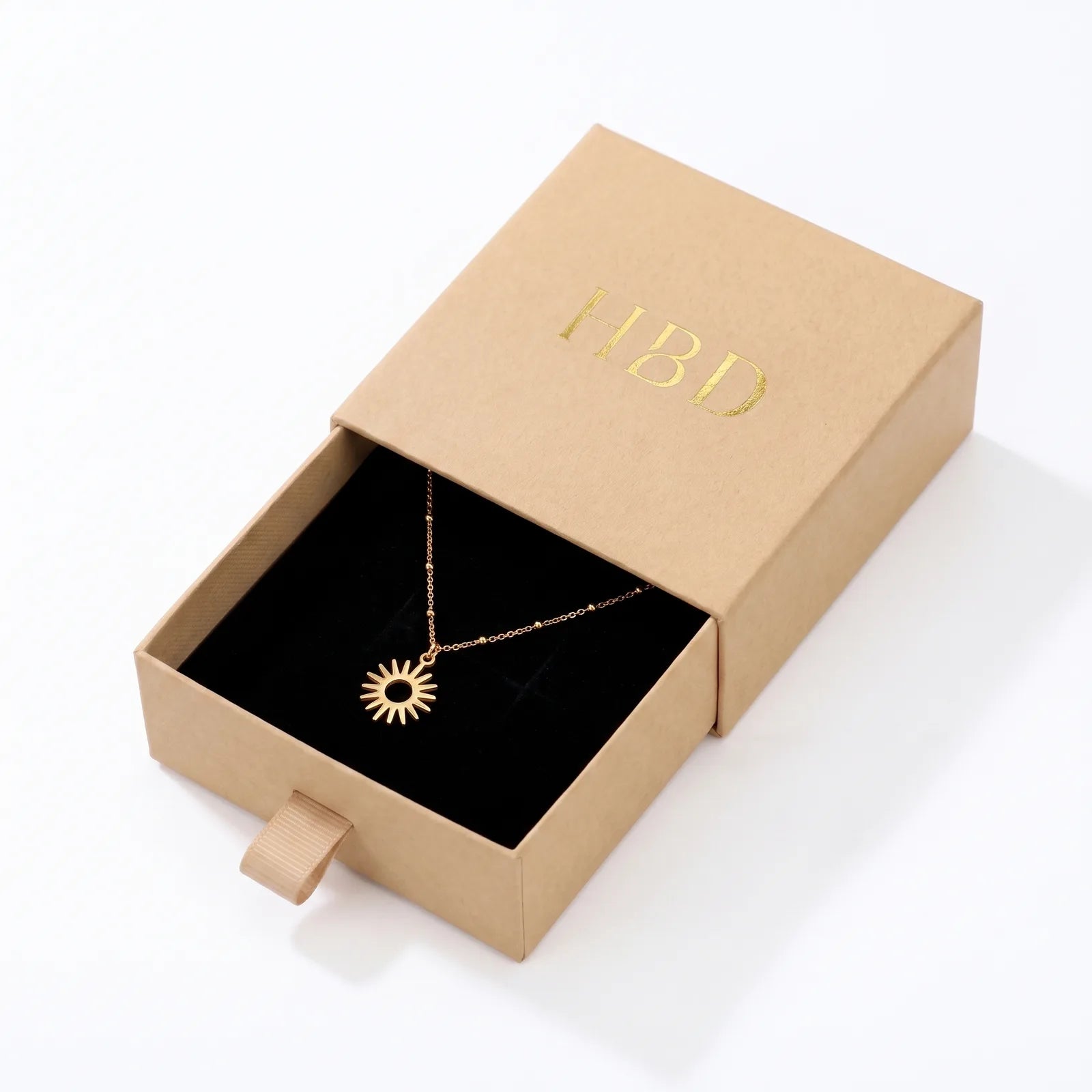 Sun Charm Necklace & Bracelet