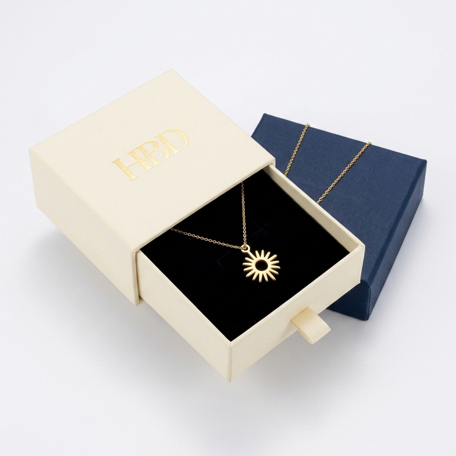 Sun Charm Necklace & Bracelet