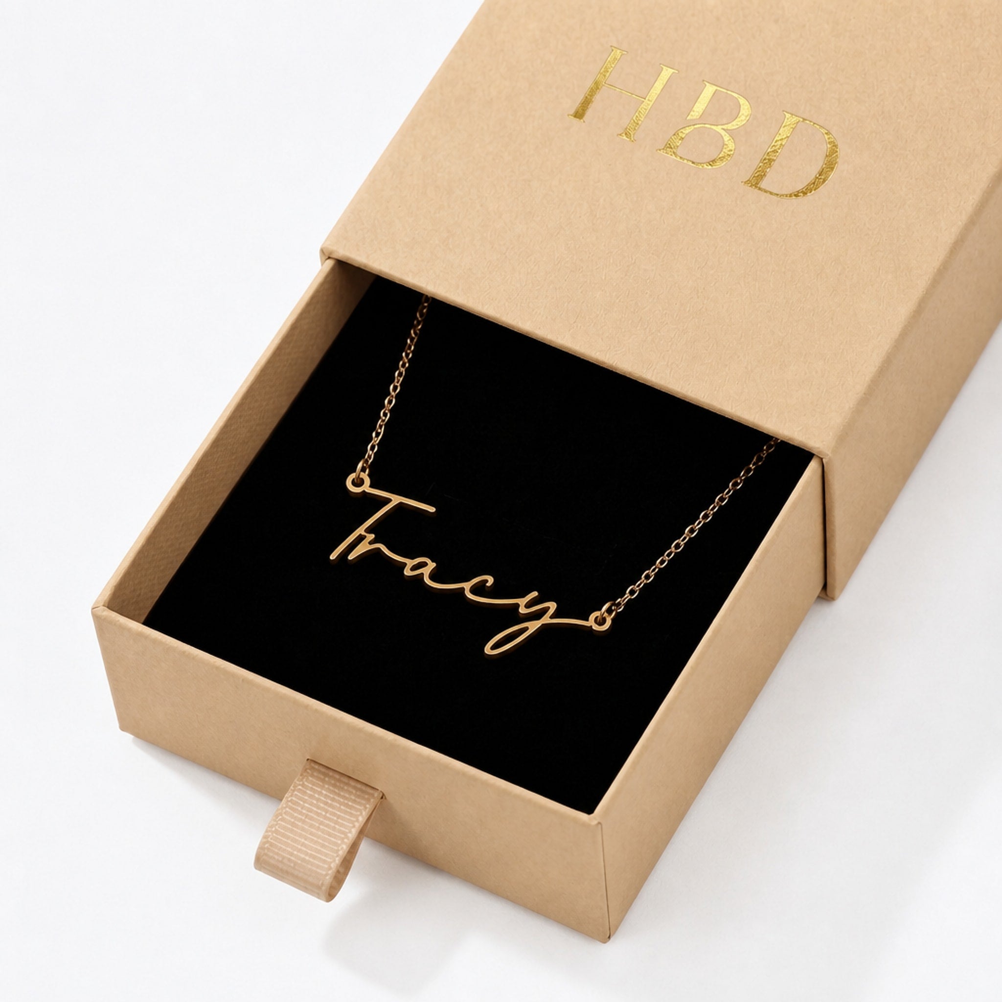 Tracy Name Necklace | 18ct Gold, Silver & Vermeil | Ready to Ship