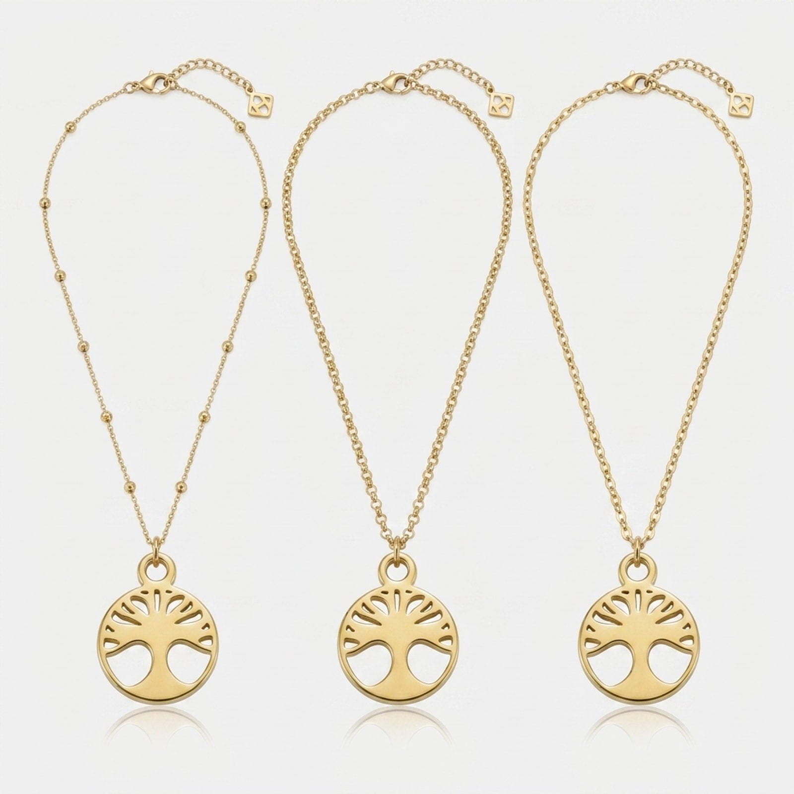 Tree of Life Charm Necklace & Bracelet