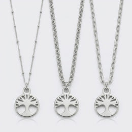 Tree of Life Charm Necklace & Bracelet