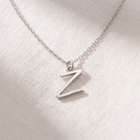 Collana con iniziale Z