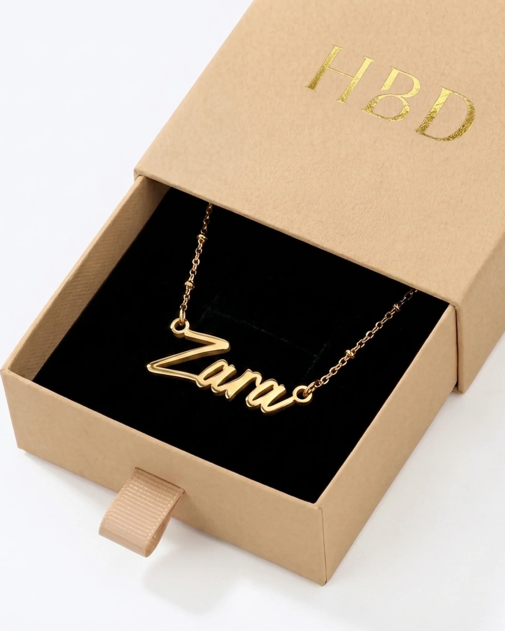 Zara Name Necklace | 18ct Gold, Silver & Vermeil | Ready to Ship