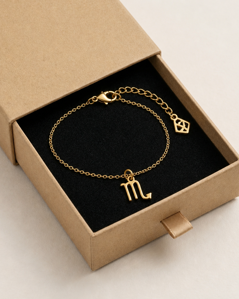 Zodiac Bracelet | All 12 Star Signs | Gold, Silver & Platinum