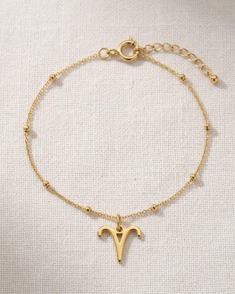 Zodiac Bracelet | All 12 Star Signs | Gold, Silver & Platinum