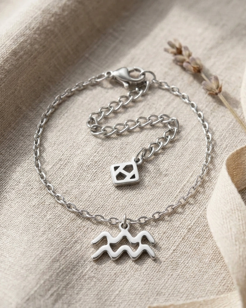 Zodiac Bracelet | All 12 Star Signs | Gold, Silver & Platinum