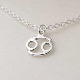 Zodiac Necklace | All 12 Star Signs | Gold, Silver & Platinum