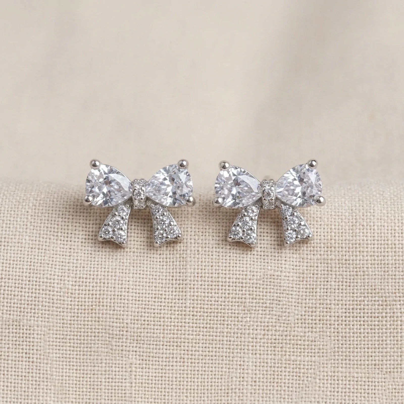 Bow Stud Earrings