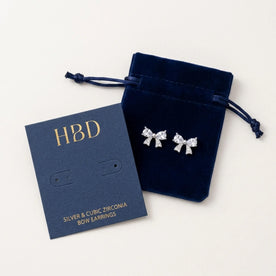 Bow Stud Earrings