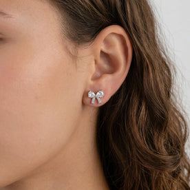 Bow Stud Earrings