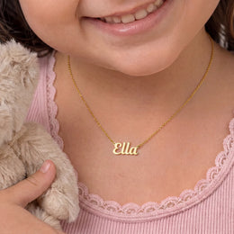 Me & My Bear - Child & Toy Matching Necklace Set
