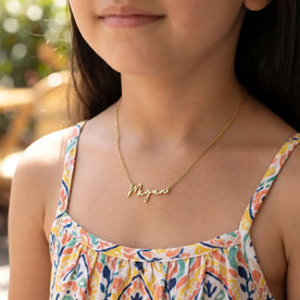 Kids Name Necklace | Personalised Children’s Necklace | HBD