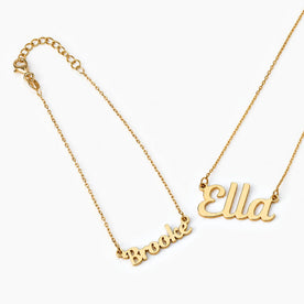 Me & My Bear - Child & Toy Matching Necklace Set