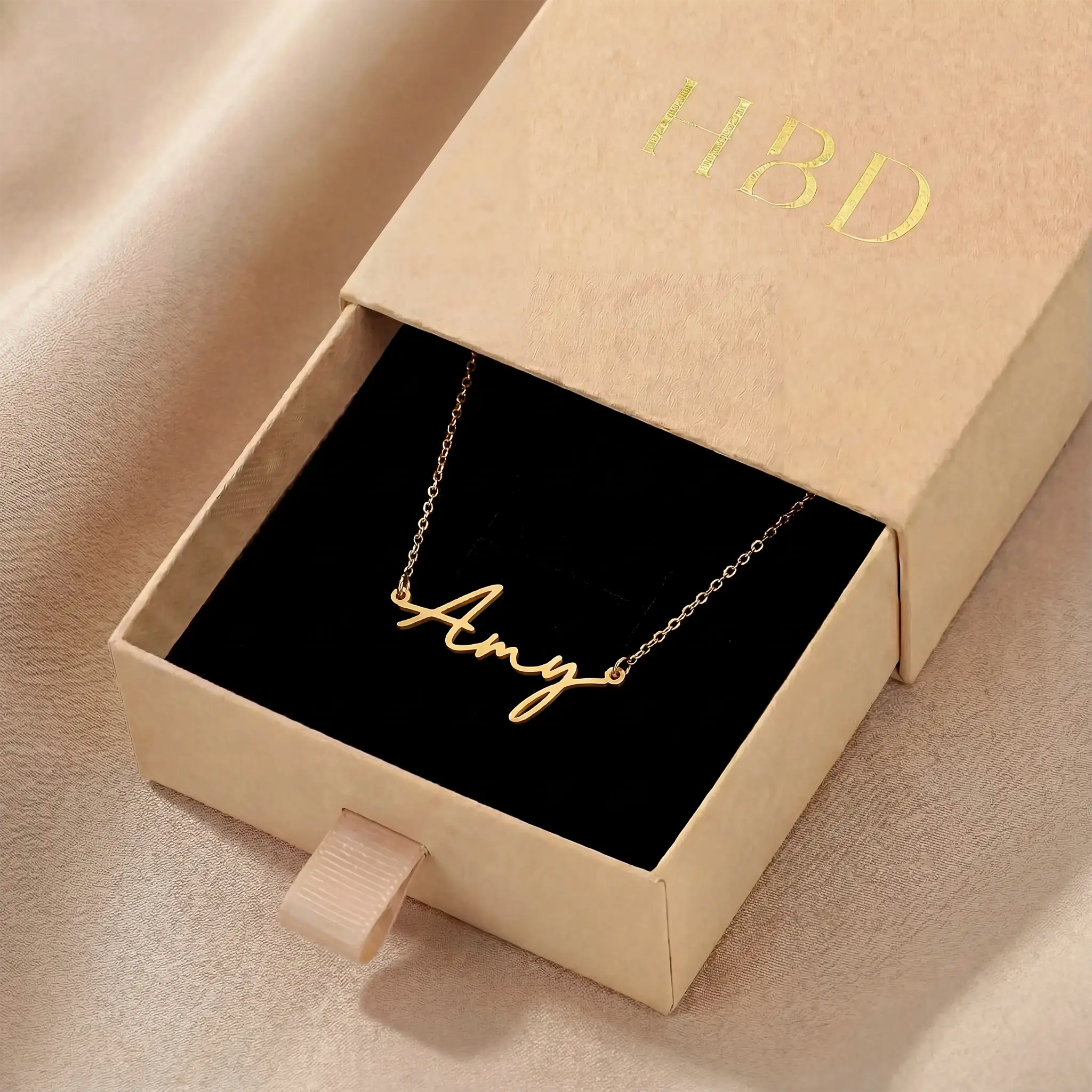 Personalised Name Necklace in Gold, Silver or Vermeil