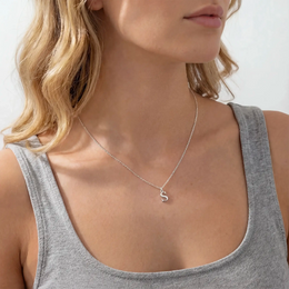 Personalised Initial Necklace | Gold, Silver & Vermeil | HBD