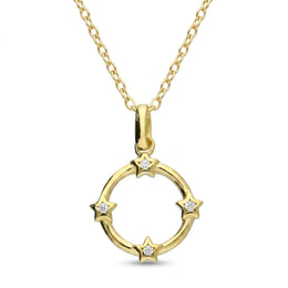 Star Circle Pendant