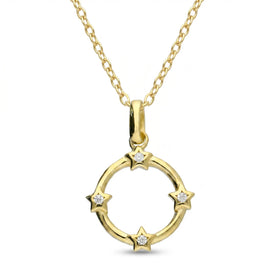 Star Circle Pendant