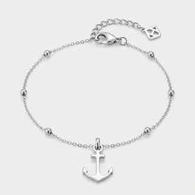 Anchor Charm Necklace & Bracelet