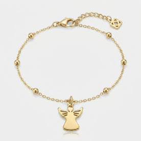 Angel Charm Necklace & Bracelet