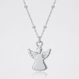 Angel Charm Necklace & Bracelet