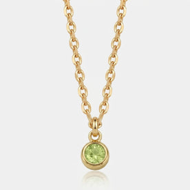 Free Gift: August Peridot Birthstone