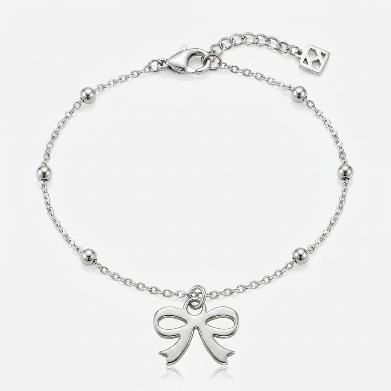Bow Charm Necklace & Bracelet
