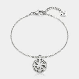 Compass Charm Necklace & Bracelet