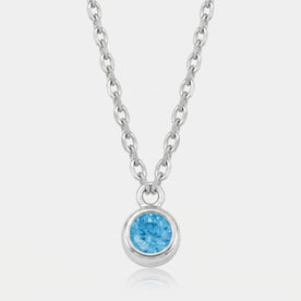 Free Gift: December Blue Zircon Birthstone