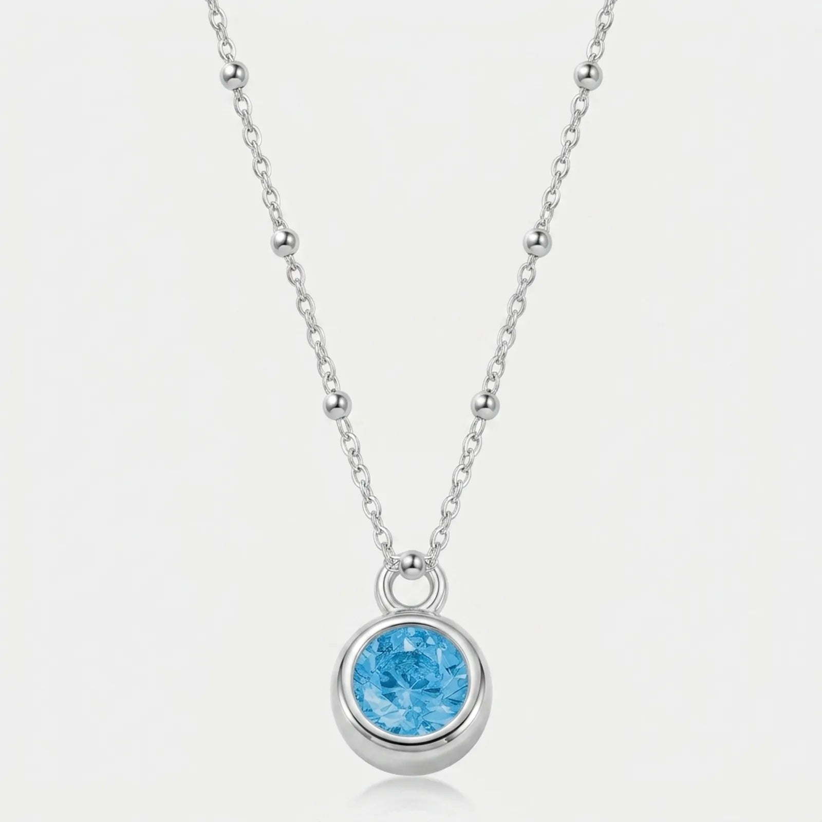 Free Gift: December Blue Zircon Birthstone