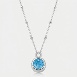 Free Gift: December Blue Zircon Birthstone