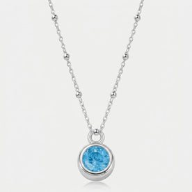 Free Gift: December Blue Zircon Birthstone