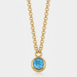 Free Gift: December Blue Zircon Birthstone