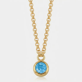 Free Gift: December Blue Zircon Birthstone