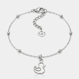 Duck Charm Necklace & Bracelet