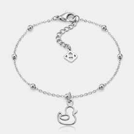 Duck Charm Necklace & Bracelet