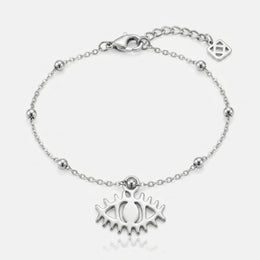 Evil Eye Charm Necklace & Bracelet
