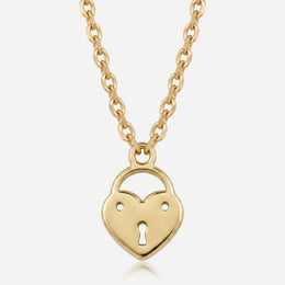 Free Gift: Heart Love Lock Charm
