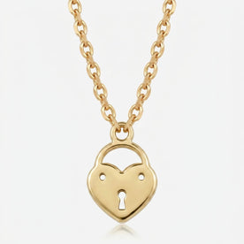 Free Gift: Heart Love Lock Charm