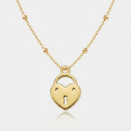 Free Gift: Heart Love Lock Charm