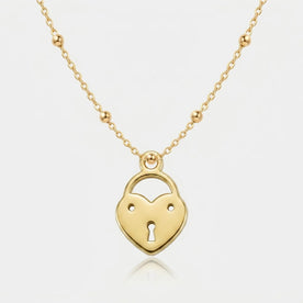 Free Gift: Heart Love Lock Charm