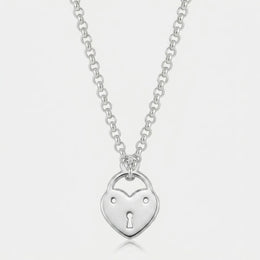 Free Gift: Heart Love Lock Charm