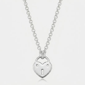 Free Gift: Heart Love Lock Charm