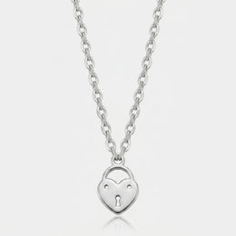 Free Gift: Heart Love Lock Charm