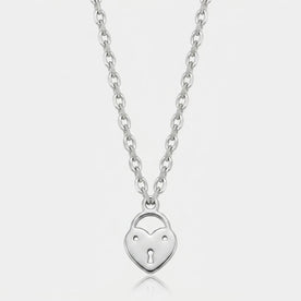 Free Gift: Heart Love Lock Charm