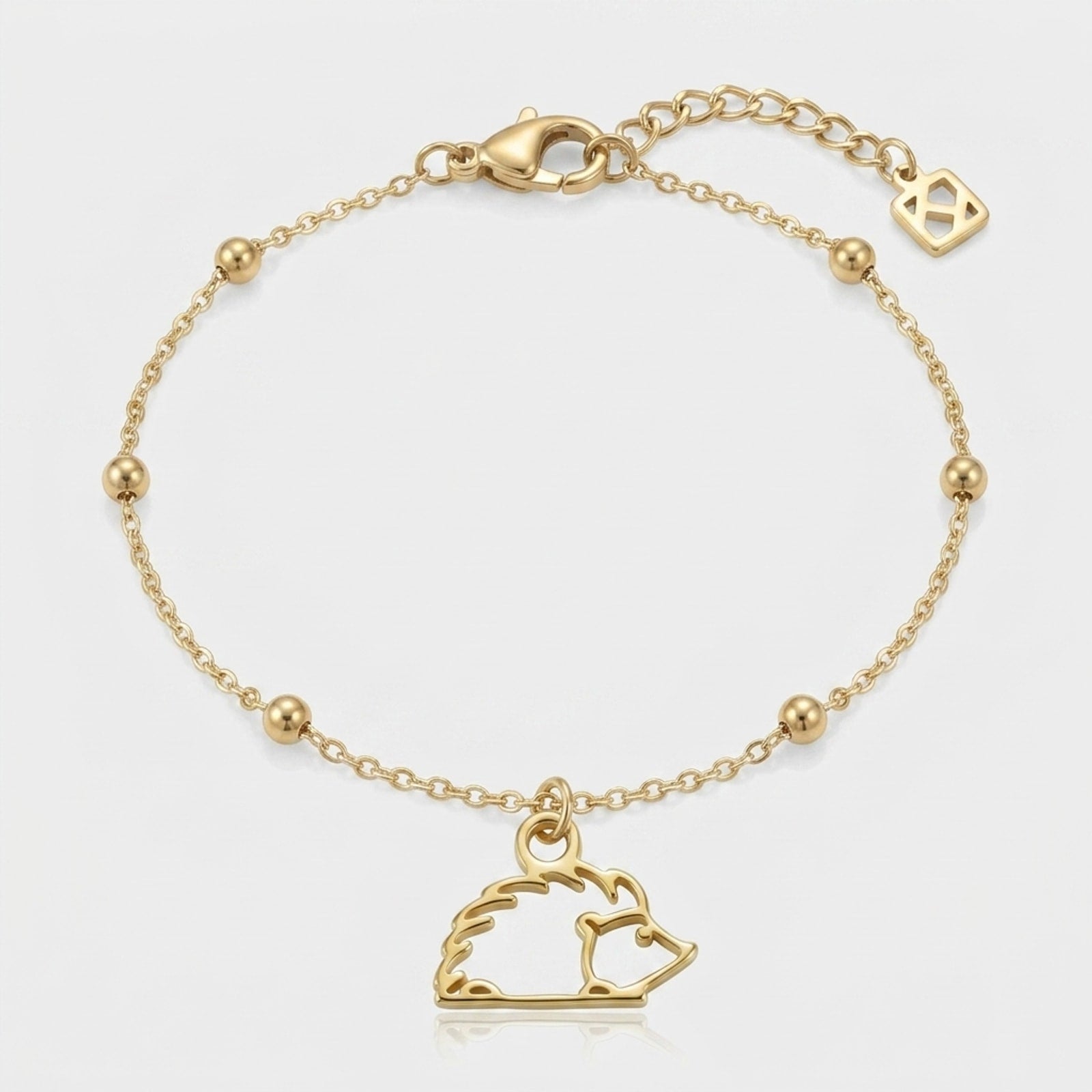 Hedgehog Charm Necklace & Bracelet