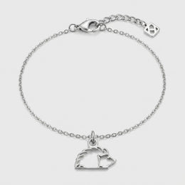 Hedgehog Charm Necklace & Bracelet